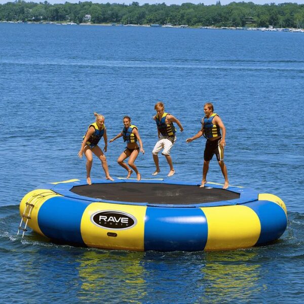 Aqua Jump Water Trampoline – 15′ Professional RAVE